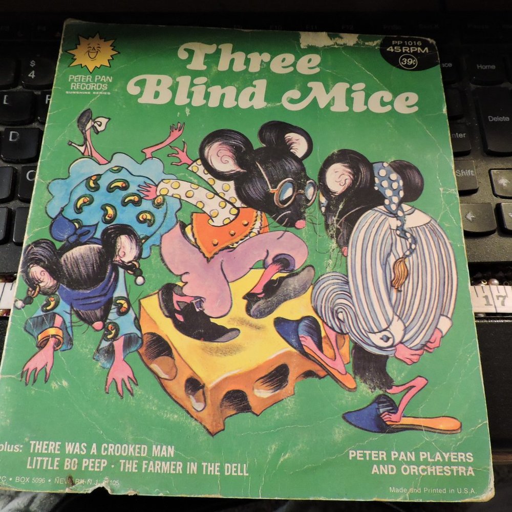 PETER PAN RECORDS  45 RPM   Children's songs